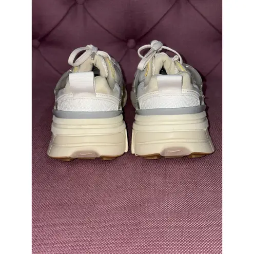 Nike  V2k Run Sneakers in Sail Light Khaki & Light Smoke Grey 7 Womens Athletic S