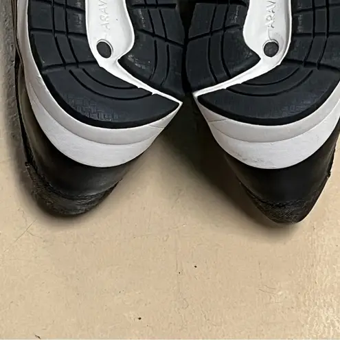 Aravon Black Pyper Side Zip Shoes Size 5