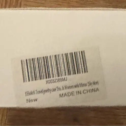 Compact Jewelry Organizer with Mirror baby blue, size 4x4 travel rings earrings Blue