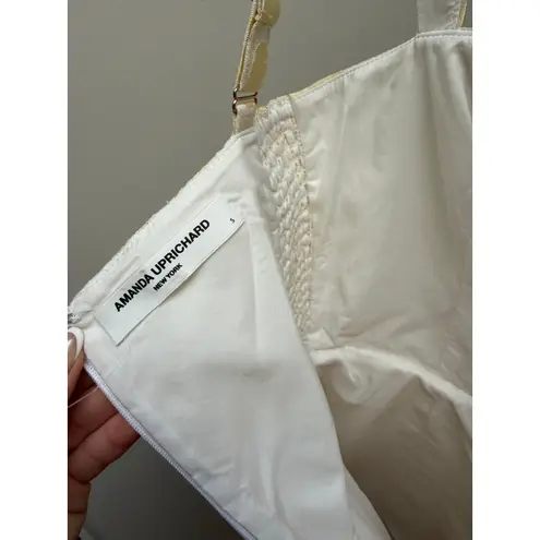 Amanda Uprichard  Bethany Skort Romper in Yellow size Small - Image 6