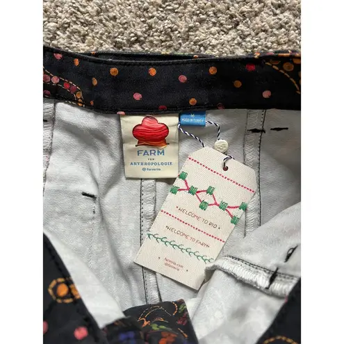 Farm Rio NWT  for Anthropologie Leopard Utility Pants