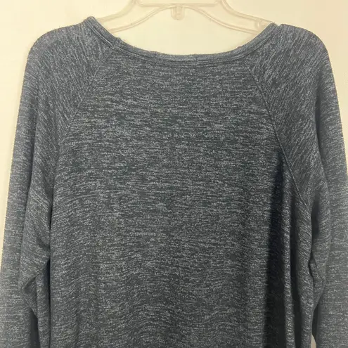 Buffalo David Bitton Buffalo Women's Pullover Charcoal Gray Oversized Sweatshirt Size Small
