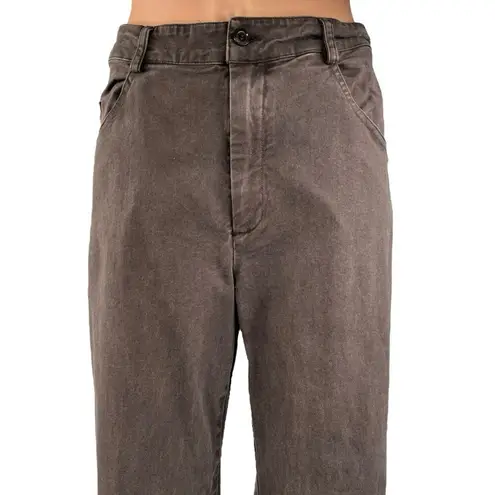 YFB Women's Brown High Waisted Flared Bootcut Bell Bottom Denim Jeans Size L Size L