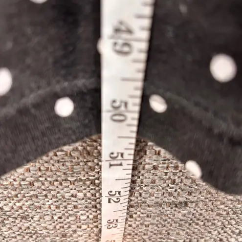 Woman Within Womens Maxi Dress Size 2X Black Polka Dot Short Sleeve Button Front