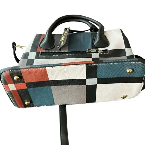 Cocifer Women's Multicolor Plaid Top