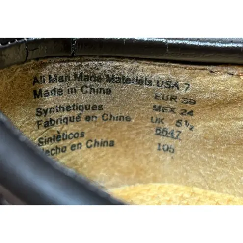 Lower East Side Vintage Chunky Brown Y2K 90’s Platform Shoes Wmns Sz 7