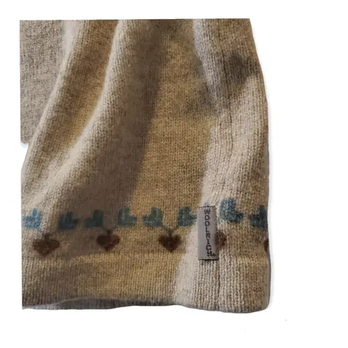 Woolrich womens camel vintage brown sweater size M