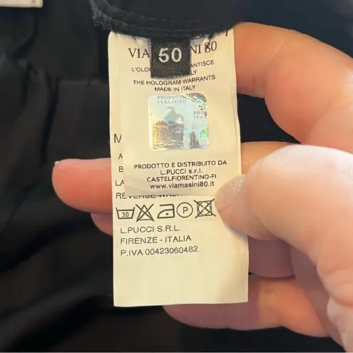 Via Masini 80 Firenze Womens Size 14 Black Mid