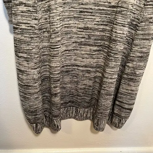 Belldini Open Duster Cardigan Marled Gray