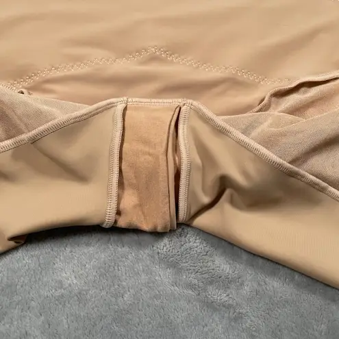 Honeylove Sculptwear Shapewear Womens 3X Mesh Smoothing Shaping Anti Chafe Tan