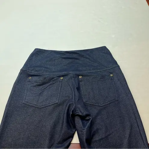 Ruby Ribbon Blue Jegging Womens Size Small Slimming Pull