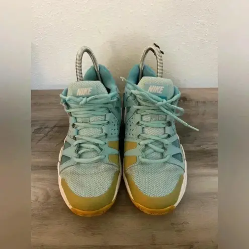 Nike  Air Vapor Advantage Light Blue Sneakers,Performance Running Shoes,Size 8