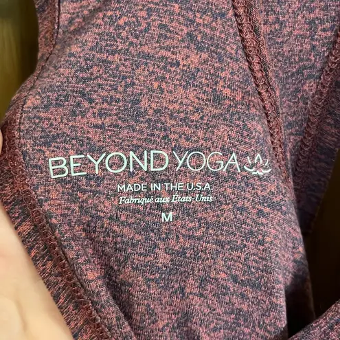 Beyond Yoga Spacedye Criss Cross Open Back Athletic Tank Medium