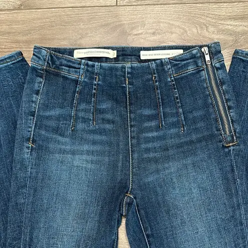 Pilcro and the Letterpress Anthropologie Pilcro And The Letter Press High Rise Denim Jeggings Skinny Jeans