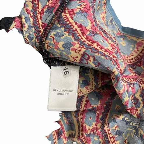 LINI by Bloomingdale’s Exclusive Claire Sweatshirt Mixed Media NWT Size Small Blue