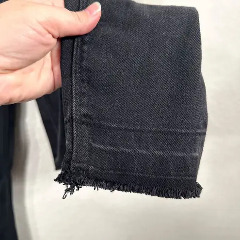 Zadig & Voltaire Eva Zip Jeans in Noir Black