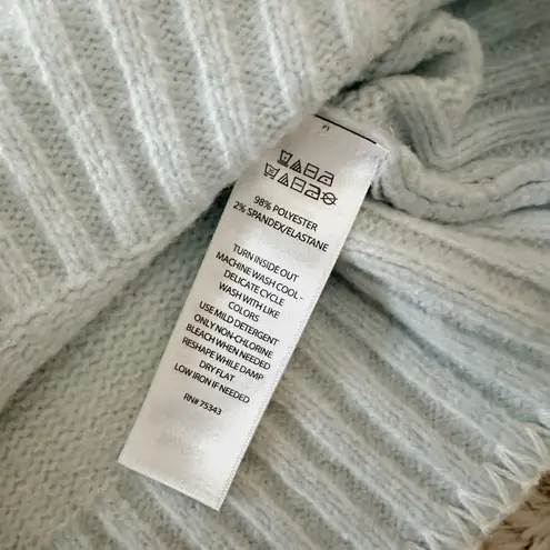 Joie Women's Light Blue Turtleneck