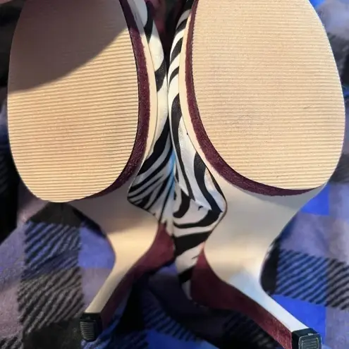 Madden Girl  zebra heels‎