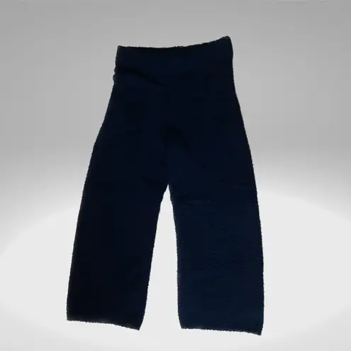 SKIMS NTW Cozy Knit Lounge Set in Onyx black