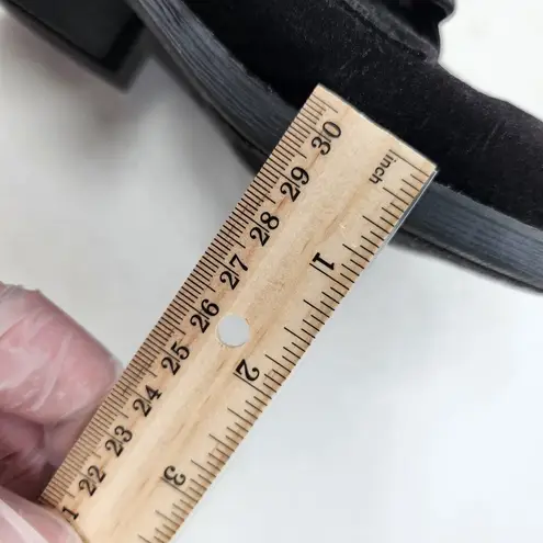 Rampage  Round Toe Left Hook Western Ankle Boots Block Heel Black Size 6M