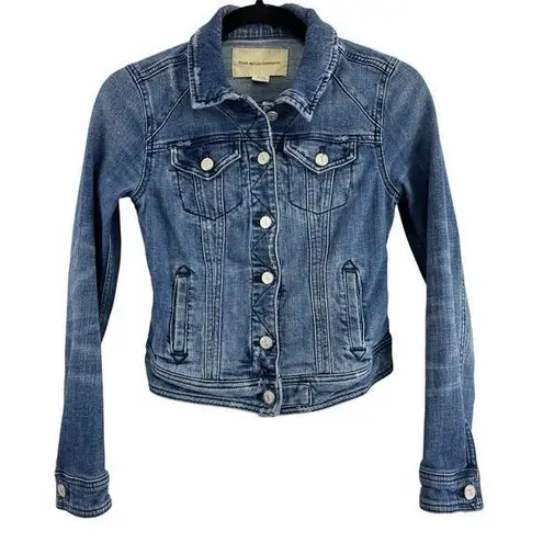 Pilcro and the Letterpress Anthropologie Slim Cropped Jacket Size XS Y2k 90s