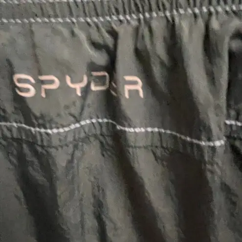 Spyder  Active Skirt Size XL Pockets Attached Shorts Black Pull On