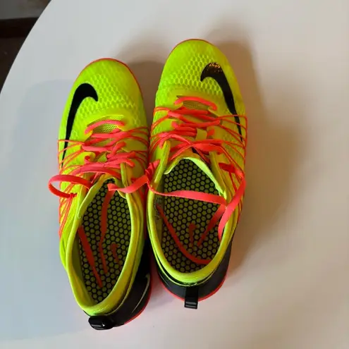 Nike  Free 1.0 Cross Bionic Training Shoes running sneakers Volt Crimson 7.5 US