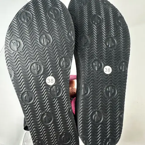 BRAND NEW Arizona Love Trekky Rope Pink Sandals, New with Tags Size 38 MSRP $140