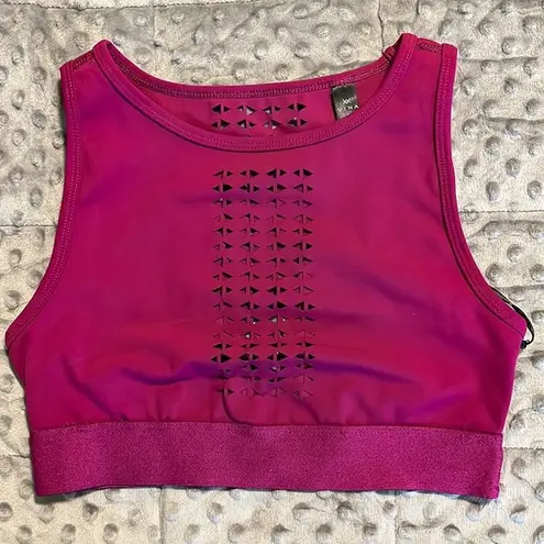 VINA XS magenta haze sports bra FLAW new with tags elastic band see description Purple