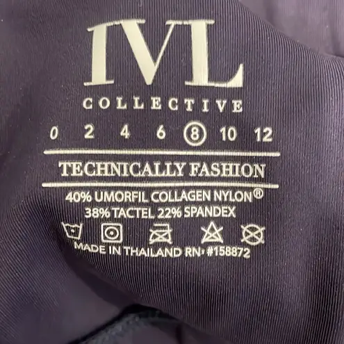 IVL collective sports bra navy blue size 8