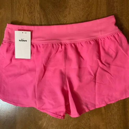 Nike  Womens Swim Shorts NWT Size Medium M Pink