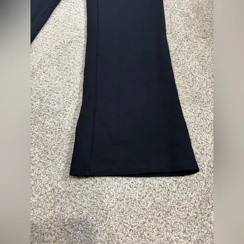 Marine layer Womens Small Black Valencia Kick Flare Pants High Rise Black Travel