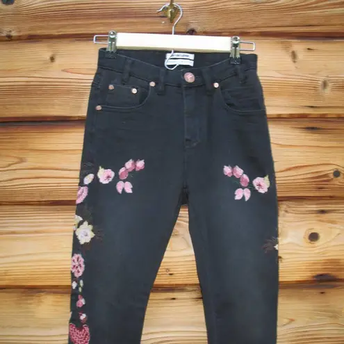 One Teaspoon NWT  Embroidered Bird Of Paradise Jeans