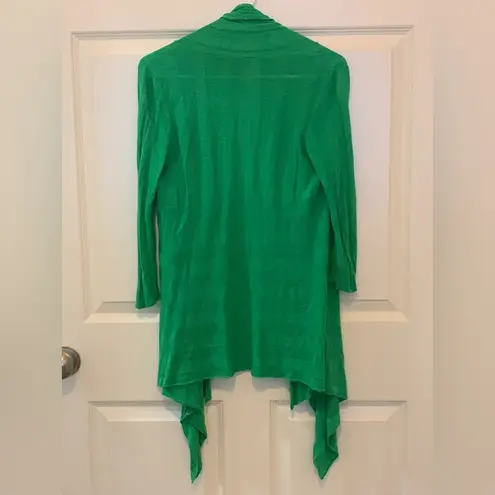 INC International Concepts Green Cardigan Sweater Size