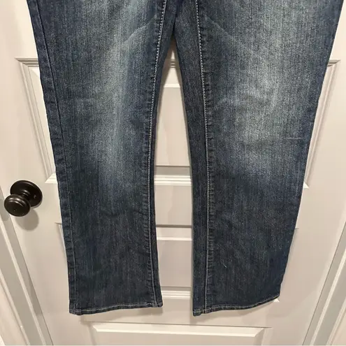 Earl Jean Medium/Dark Wash Denim Bootcut Jeans size 10