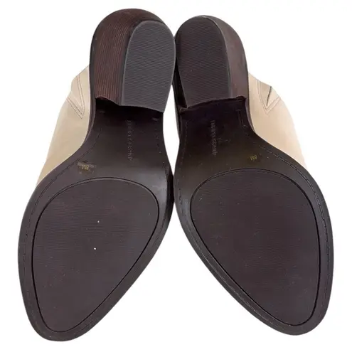 Lucky Brand Like New  Leather Lullin Heeled Mules
Size 8