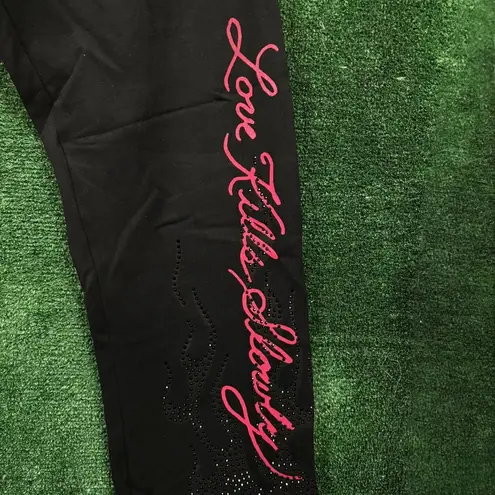 Ed Hardy x MGK Machine Gun Kelly Love Kills Slowly Joggers Size Extra Large