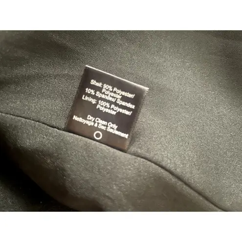 Dress the Population Taylor Dress Halter Maxi Gown Black Size Medium M