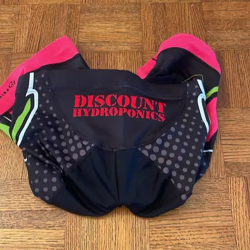 Pearl Izumi Primal Black and Pink Cycling Shorts padded crotch