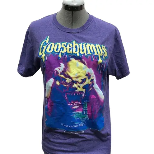Vintage Goosebumps “If Looks Could Kill” Purple Graphic Tee Unisex Size Small
