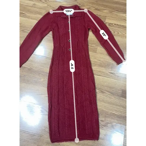 Markarian Burgundy Poesie Hearts Silk Mohair