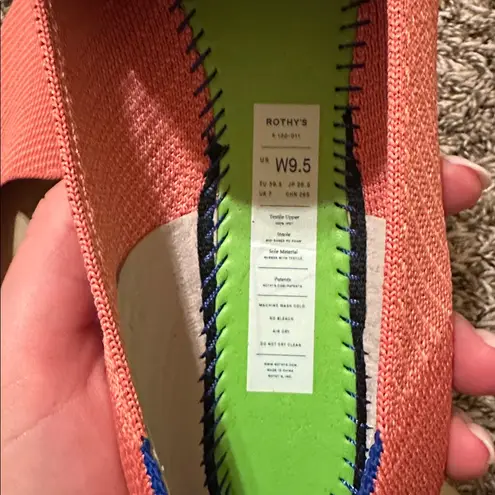 Rothy's Rothy’s Almond Loafer Grapefruit Color Size 9.5