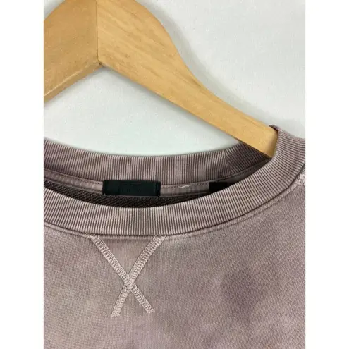 ATM Anthony Thomas Melillo Tie Dye French Terry Sweatshirt Size XS Purple