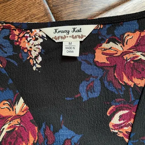 Krazy Kat Women’s Bell Sleeve Blouse