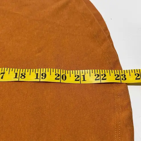 NEW Women's Size Small "Hello Pumpkin" Adiva Thanksgiving Shirt Copper Plaid Brown