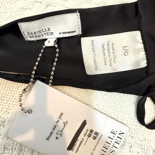 We Wore What Danielle Bernstein large handkerchief adjustable wrap top TS 3039