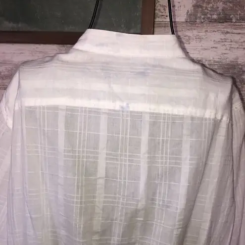 Ralph Lauren Lauren  long white dress cottage dress summer dress size 14 beach​​