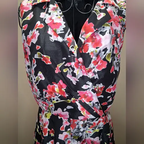 Jessica Howard NWOT SZ-14 Floral Sleeveless Dress
