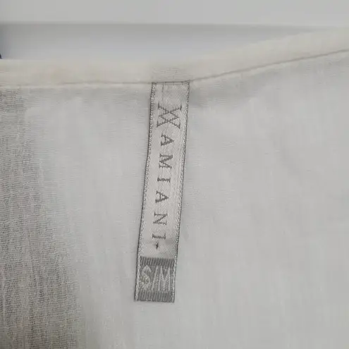 AMIANI S/M Blue and Gold Women's Swim Cover