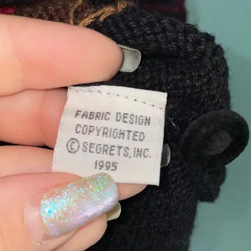 Sigrid Olsen Vintage Ugly Christmas Knit Sweater Vest Size XL